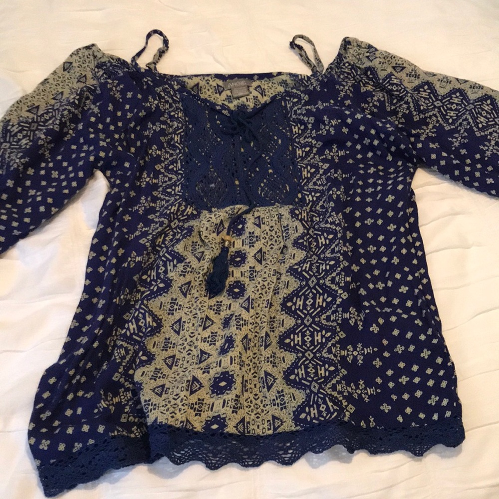 Off the shoulder Boho top